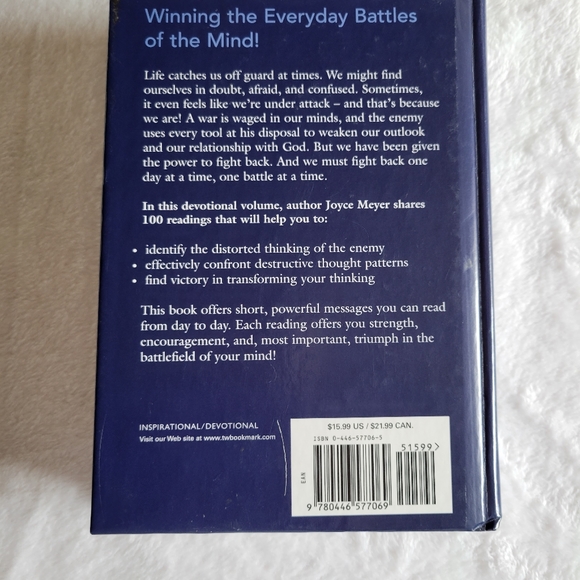 Battlefield of the Mind Devotional, Author Joyce Meyer - Picture 3 of 7